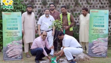 PHA, Honda Atlas Hold Clean & Green Lahore Tree Planting Voice Of Water, 2