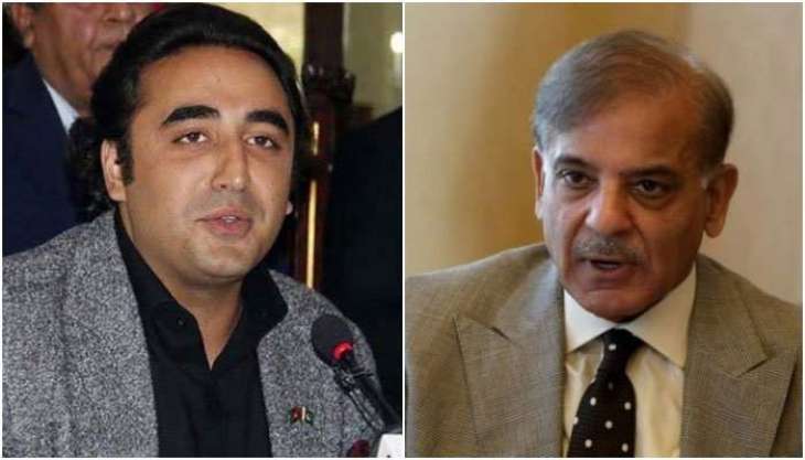 Bilawal Bhutto and Shahbaz Sharif