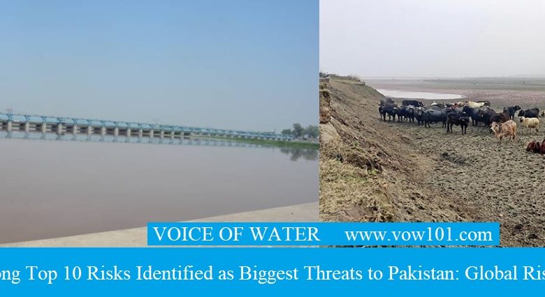 #Water Stress Among Top 10 Risks Identified as Biggest Threats to Pakistan