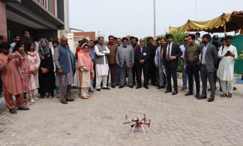 SALU Students bring drone technology in healthcare sector.