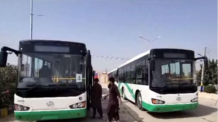 Green Bus Service Launched in Quetta City of Balochistan Province