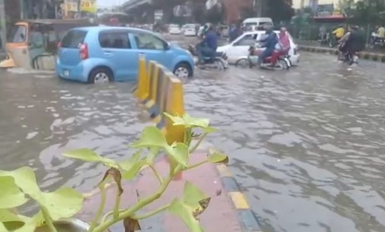 Heavy Monsoon Showers Leave Major Areas of Lahore Submerged in Water 2