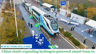 China makes the world's first hydrogen-powered smart tram for green transition