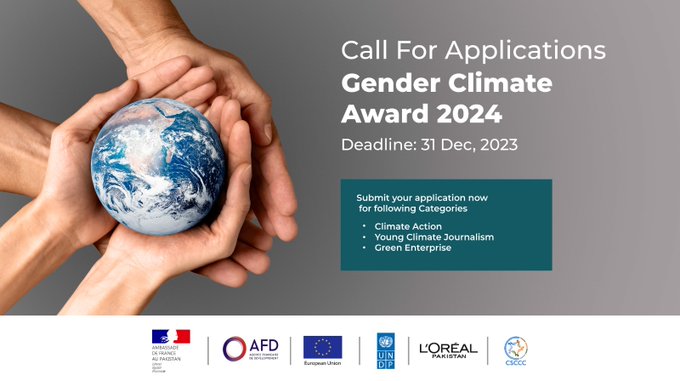 Gender Climate Award 2024 in Pakistan 2023