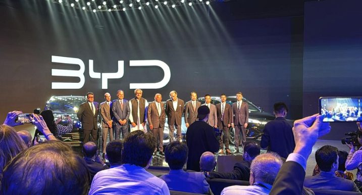 BYD launches car production plant in Karachi