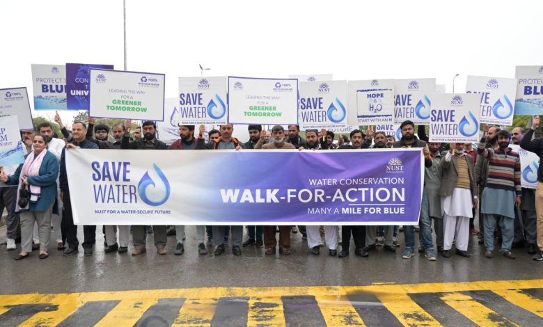 Water Conservation Awareness Walk at NUST.”