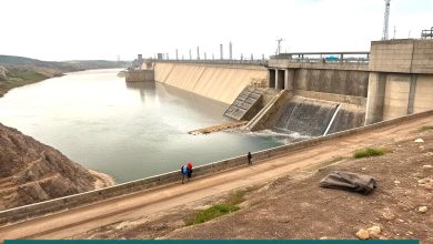 Mangla Dam reaches dead level, halting power production in Pakistan.