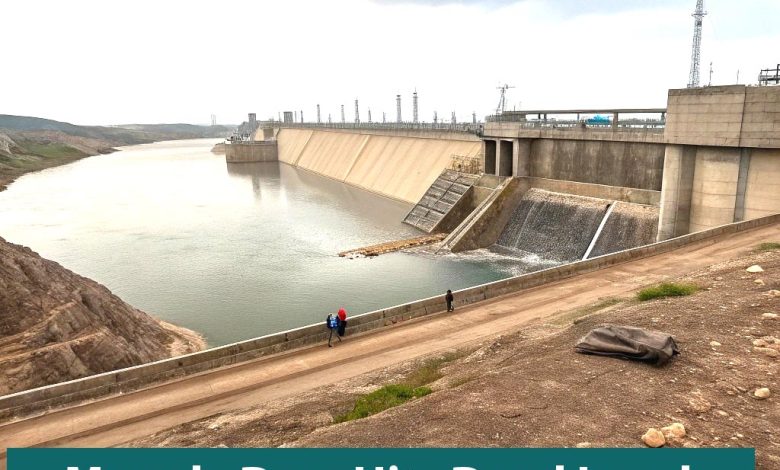 Mangla Dam reaches dead level, halting power production in Pakistan.