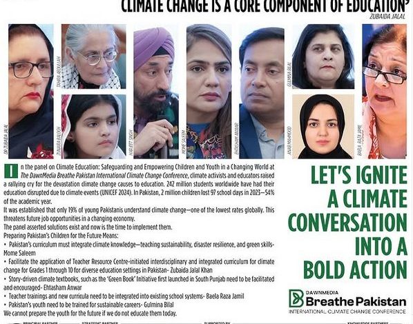 Breathe Pakistan Climate Change Conference – Global Leaders Unite for Action.