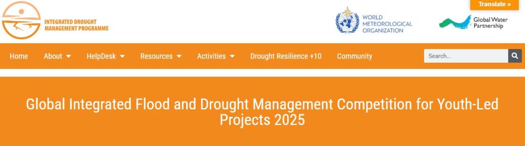 Youth Led Flood and Drought Management Projects 2025