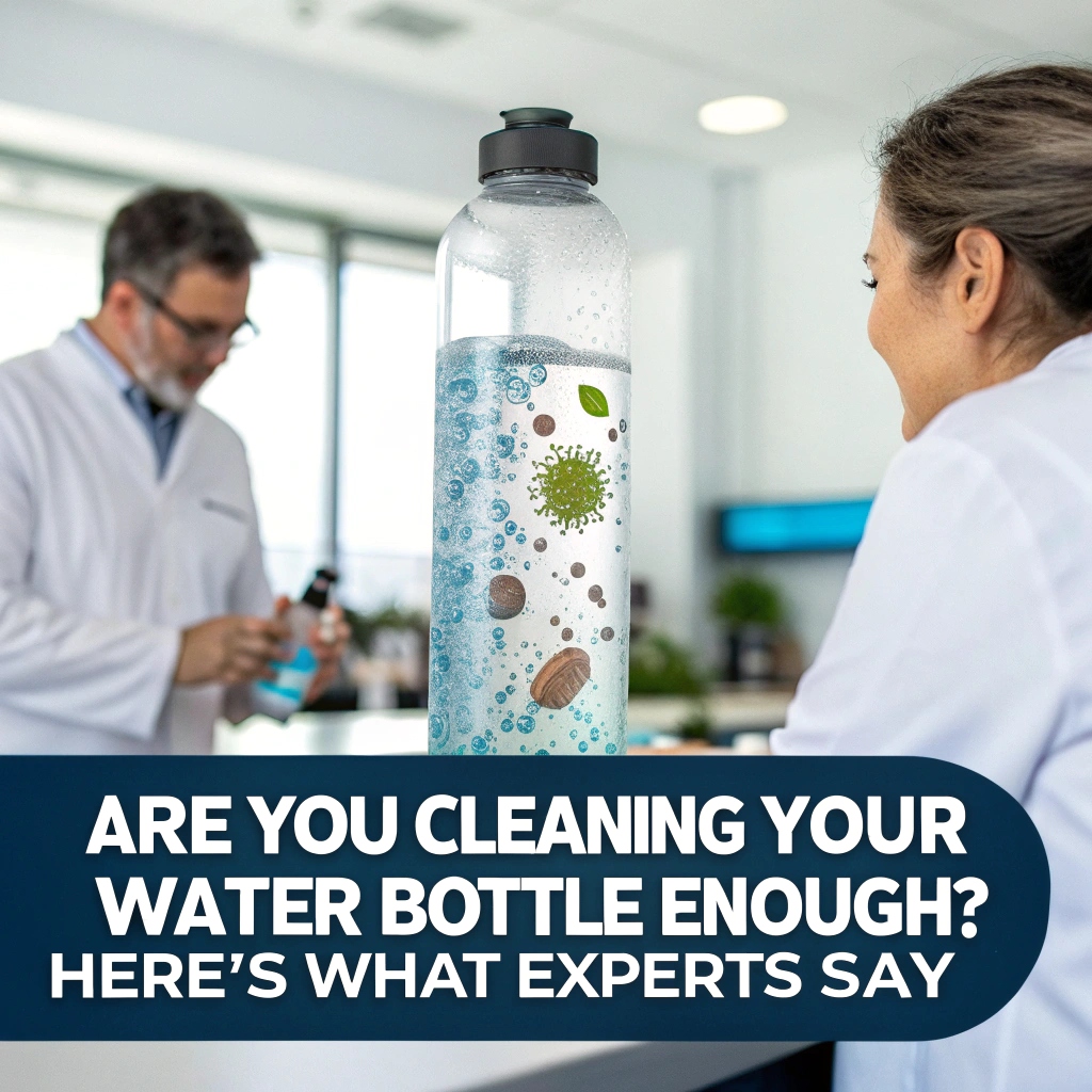 Are You Cleaning Your Water Bottle Enough? Here's What Experts Say