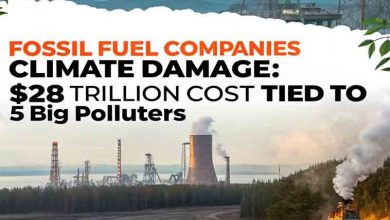 Fossil Fuel Companies Climate Damage: $28 Trillion Cost Tied to 5 Big Polluters [Study]