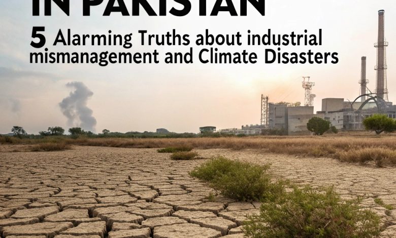 Water Crisis in Pakistan: 5 Alarming Truths About Industrial Mismanagement and Climate Disasters
