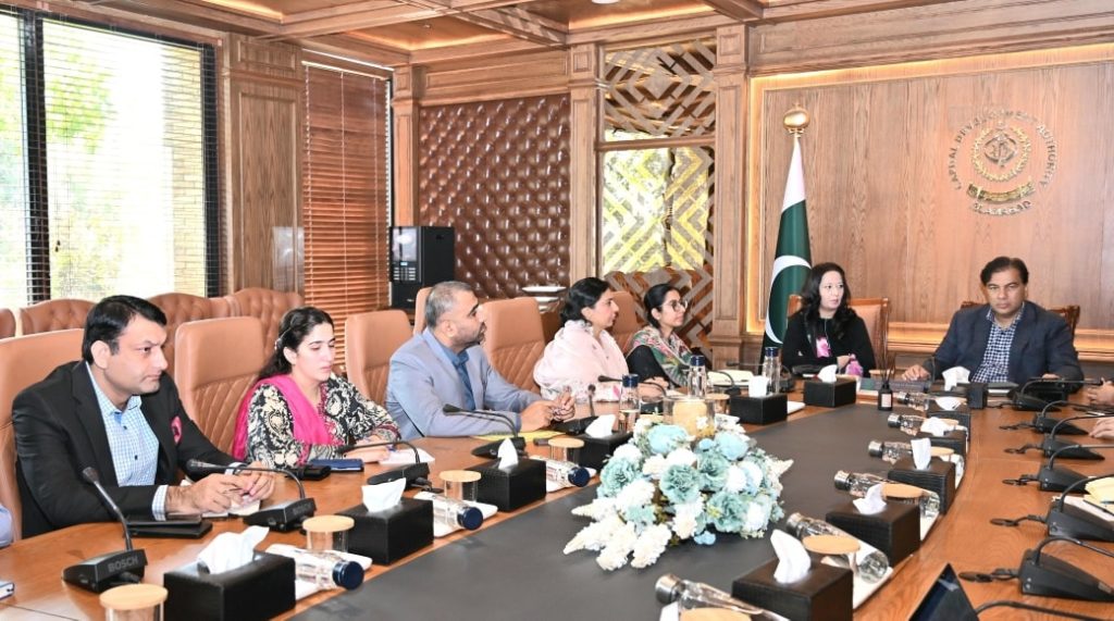 Chairman CDA, DG EPA Review Measures for Smog prevention, Environmental Protection Voice Of Water 2