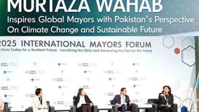 Murtaza Wahab Inspires Global Mayors with Pakistan’s Perspective on Climate Change and Sustainable Future