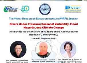 Critical Water Conference: WRRI Reveals Future River Strategies at Cairo Water Week 2025 4 Critical Water Conference: WRRI Reveals Future River Strategies at Cairo Water Week 2025