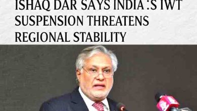 Indus Water Treaty Crisis 2024: Alarming Warning as Dar Says India’s IWT Suspension Threatens Regional Stability