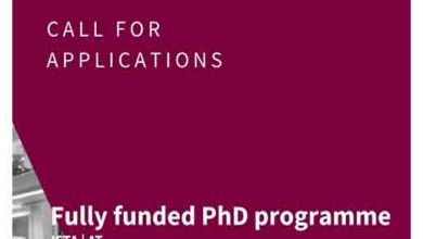 Apply for the Funded ISTA PhD Programme 2026
