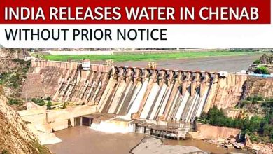 Alarming 7-Point Report: Pakistan Raises Alarm as India Releases Water in Chenab Without Prior Notice