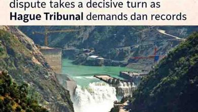 Critical Ruling: Indus Waters Treaty Dispute Takes a Decisive Turn as Hague Tribunal Demands Dam Records