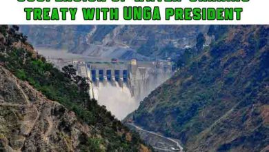 Pakistan raises India’s suspension of water-sharing treaty with UNGA president