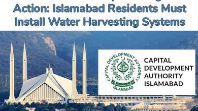 Strict CDA Rule Sparks Urgent Action: Islamabad Residents Must Install Water Harvesting Systems 1 Strict CDA Rule Sparks Urgent Action: Islamabad Residents Must Install Water Harvesting Systems