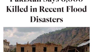 Devastating Climate Crisis: Pakistan Says 6,000 Killed in Recent Flood Disasters