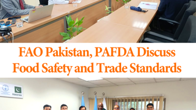 FAO Pakistan, PAFDA Discuss Food Safety and Trade Standards