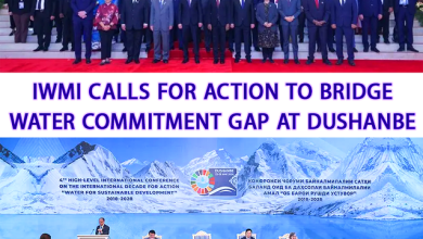 IWMI Calls for Action to Bridge Water Commitment Gap at Dushanbe 1 IWMI Calls for Action to Bridge Water Commitment Gap at Dushanbe