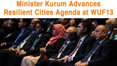 Minister Kurum Advances Resilient Cities Agenda at WUF13 Baku