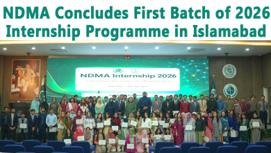 NDMA Concludes First Batch of 2026 Internship Programme in Islamabad
