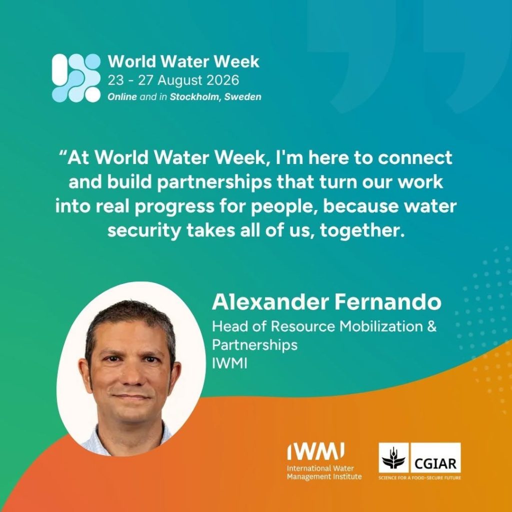 World Water Week 2026 Opens in Stockholm Under Theme "Water for People and Progress"