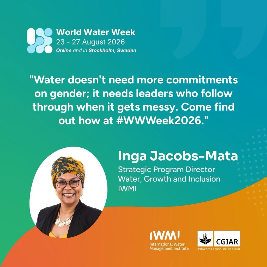 World Water Week 2026 Opens in Stockholm Under Theme "Water for People and Progress" 3 World Water Week 2026 Opens in Stockholm Under Theme "Water for People and Progress"