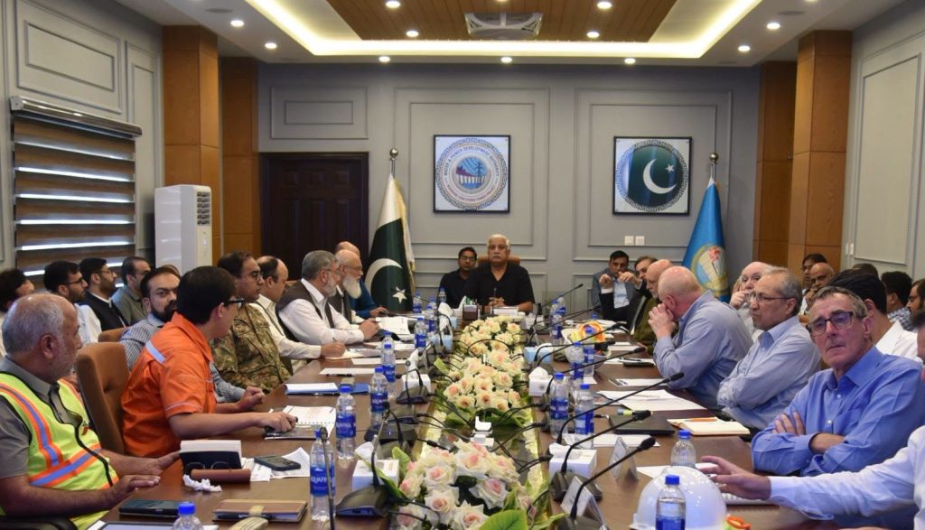 Chairman WAPDA Lt Gen Muhammad Saeed (Retd) visits Mohmand Dam Hydropower Project, directs teams to speed up construction and meet quality benchmarks