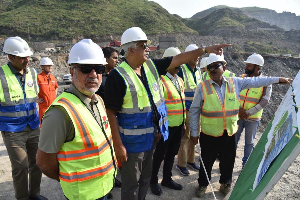 Chairman WAPDA Lt Gen Muhammad Saeed (Retd) visits Mohmand Dam Hydropower Project, directs teams to speed up construction and meet quality benchmarks 2