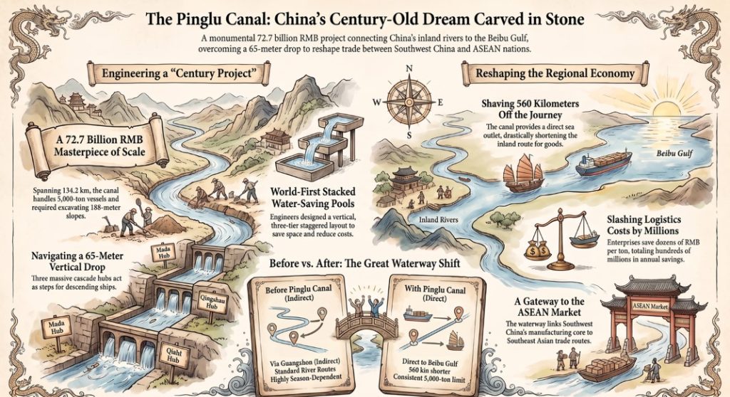 Pinglu Canal, an Innovative Water Management Model of China